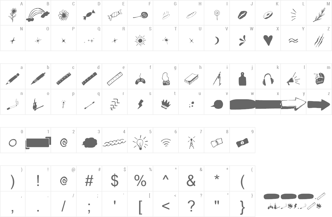 Font Care Around preview